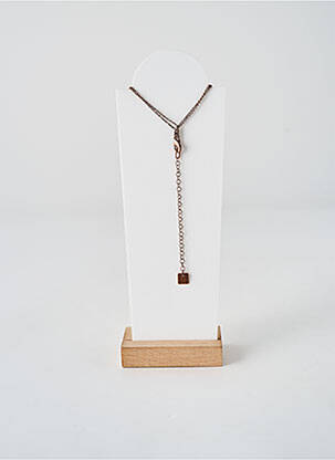 Colier ornament oxid de zirconiu roz KONPLOTT femeie