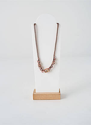 Colier ornament oxid de zirconiu roz KONPLOTT femeie