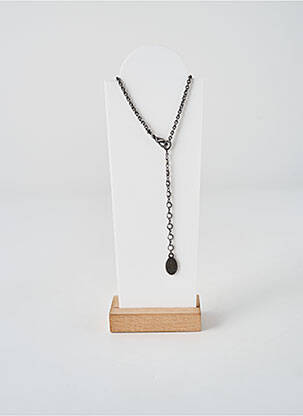 Colier materiale metalice negru KONPLOTT femeie
