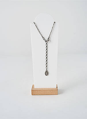 Colier ornament oxid de zirconiu argintiu KONPLOTT femeie