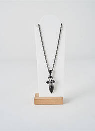 Colier ornament oxid de zirconiu negru KONPLOTT femeie
