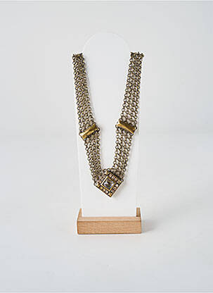 Colier ornament oxid de zirconiu auriu KONPLOTT femme