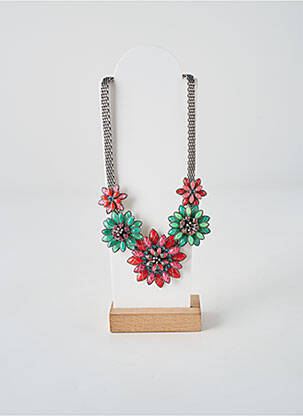 Colier ornament oxid de zirconiu verde KONPLOTT femme