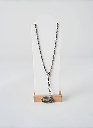 Colier ornament oxid de zirconiu argintiu KONPLOTT femeie