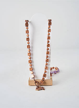 Colier lung ornament oxid de zirconiu violet KONPLOTT femeie