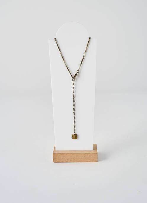 Colier ornament oxid de zirconiu albastru KONPLOTT femme