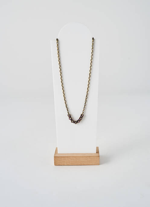 Colier ornament oxid de zirconiu roz KONPLOTT femme