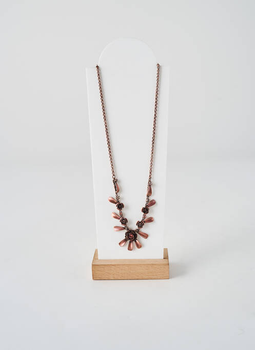 Colier ornament oxid de zirconiu roz KONPLOTT femme