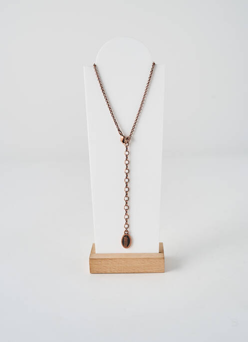 Colier ornament oxid de zirconiu roz KONPLOTT femme