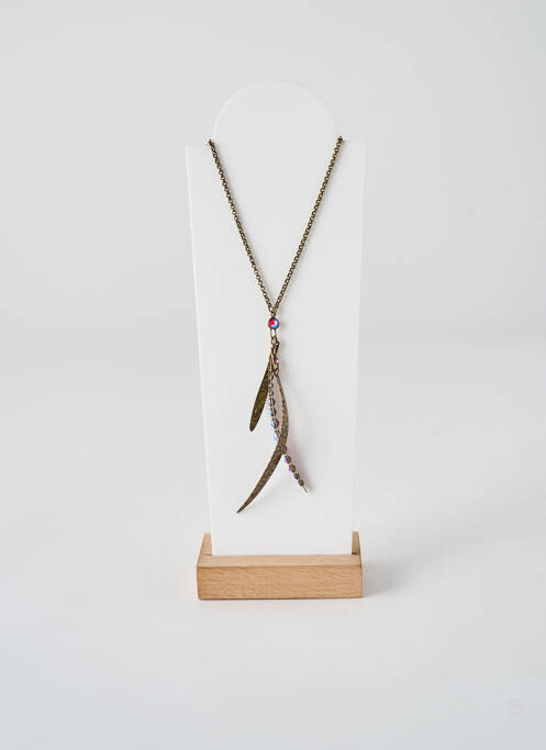 Colier ornament oxid de zirconiu roz KONPLOTT femme