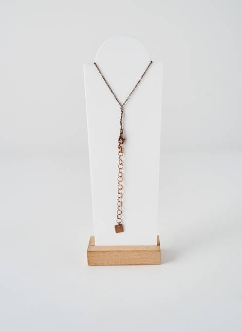 Colier ornament oxid de zirconiu roz KONPLOTT femme