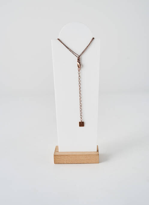 Colier ornament oxid de zirconiu roz KONPLOTT femme