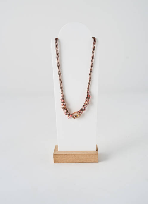 Colier ornament oxid de zirconiu roz KONPLOTT femme