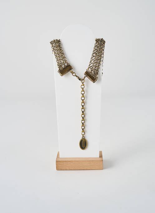 Colier ornament oxid de zirconiu auriu KONPLOTT femme