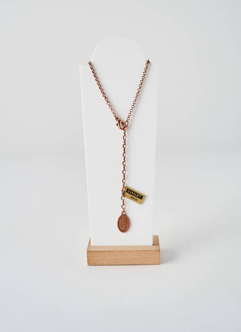 Colier ornament oxid de zirconiu roz KONPLOTT femme