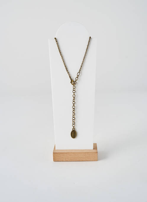 Colier ornament oxid de zirconiu galben KONPLOTT femme