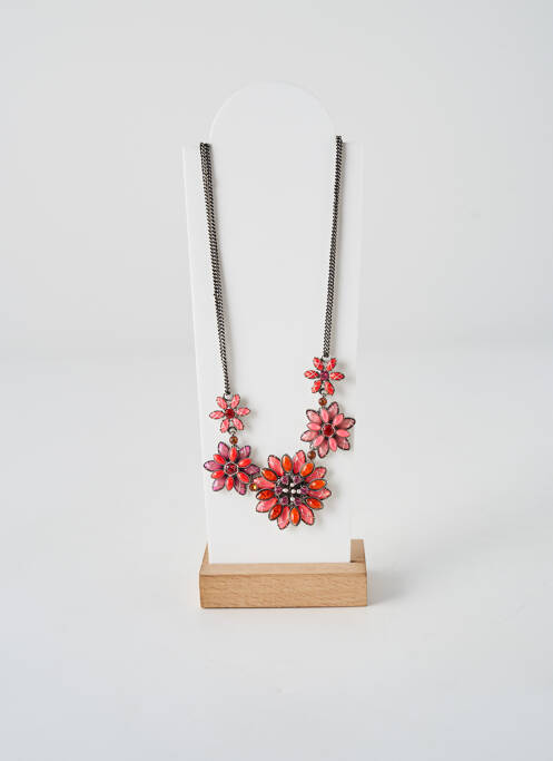 Colier ornament oxid de zirconiu roz KONPLOTT femme