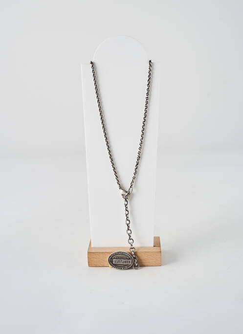 Colier ornament oxid de zirconiu argintiu KONPLOTT femme