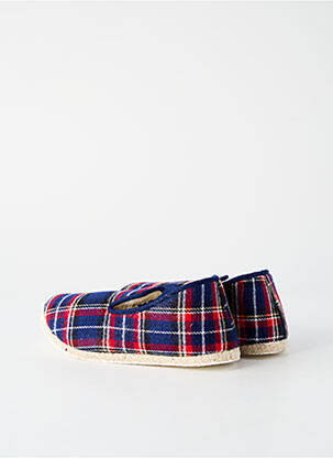 Papuci/pantofi de casă vârf rotund vârf rotund albastru RONDINAUD unisex