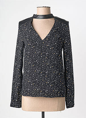 Top negru MORGAN femeie