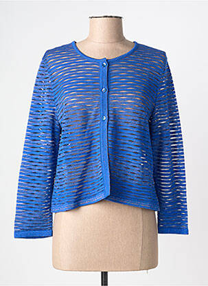 Vestă cu mâneci lungi albastru GREGORY PAT femeie