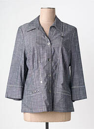 Jachete casual buzunare gri FRANCE RIVOIRE femme