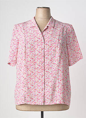 Cămașă mâneci scurte mâneci scurte roz GUY DUBOUIS femme