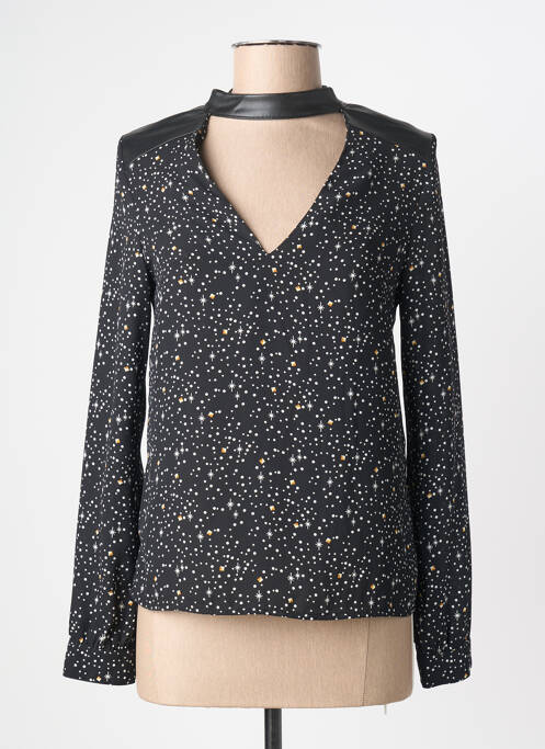 Top negru MORGAN femeie