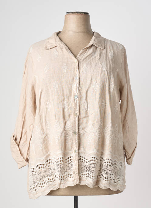 Cămașă bej COULEURS DU TEMPS femeie