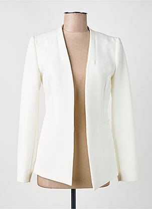 Jachete casual finisaj interior dublat alb MONARI femeie