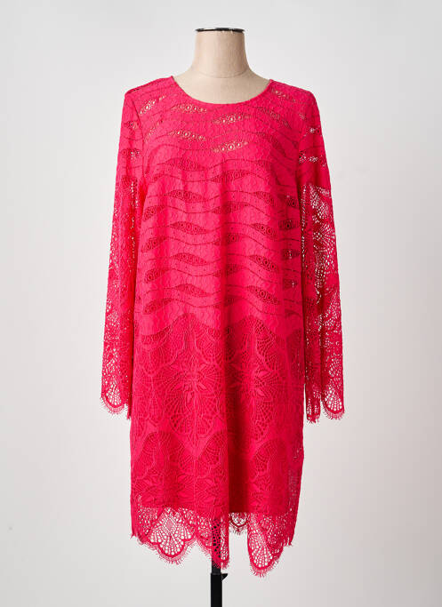 Rochie midi roz TWINSET femeie