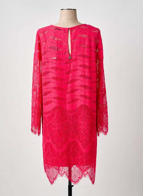 Rochie midi roz TWINSET femeie