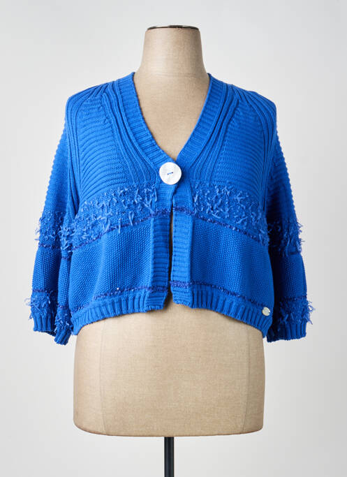 Vestă cu mâneci lungi albastru CINZIA CALDI femeie