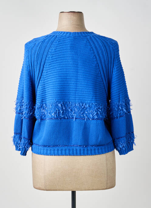 Vestă cu mâneci lungi albastru CINZIA CALDI femeie