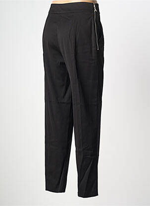 Pantalon slim țesătură poplin mărime normală negru PATRIZIA PEPE femeie