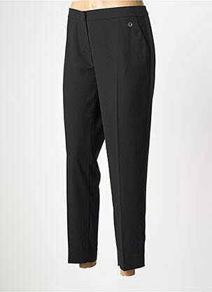 Pantalon 7/8 talie elastică mărime normală negru TRUSSARDI JEANS femeie