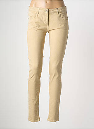 Blugi skinny elasticitate talie joasă bej PATRIZIA PEPE femeie