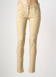 Blugi skinny elasticitate talie joasă bej PATRIZIA PEPE femme