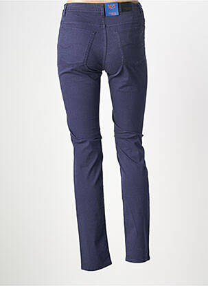 Blugi cu croială slim elasticitate talie joasă albastru TRUSSARDI JEANS femeie