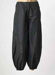 Pantalon 7/8 talie cu cleme mărime normală negru MUGLER femeie