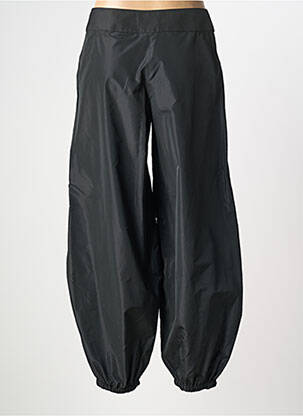 Pantalon 7/8 talie cu cleme mărime normală negru MUGLER femeie