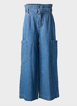Blugi cu croială largă țesătură brută mărime normală albastru DR DENIM femeie
