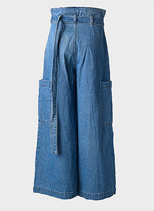 Blugi cu croială largă țesătură brută mărime normală albastru DR DENIM femeie