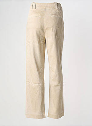 Pantalon drept elasticitate mărime normală bej NVY DENIM femeie