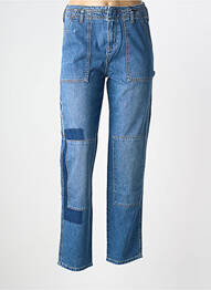 Blugi cu croială slim țesătură brută mărime normală albastru NVY DENIM femme