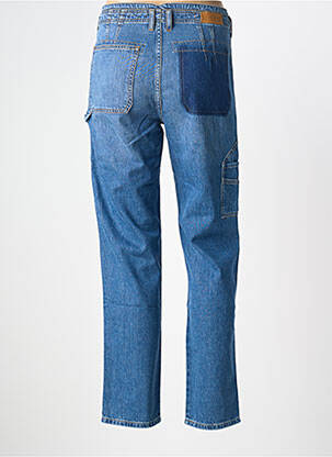 Blugi cu croială slim țesătură brută mărime normală albastru NVY DENIM femeie