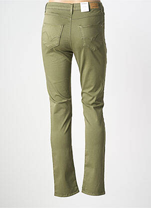 Pantalon slim mărime normală mărime normală verde KANOPE femeie