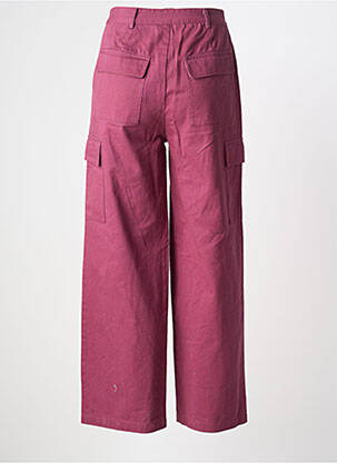 Pantalon cargo croială dreaptă mărime normală violet LA PETITE ETOILE femeie
