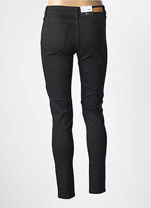 Pantalon slim elasticitate mărime normală negru F.A.M. femeie