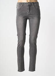 Blugi skinny țesătură brută mărime normală gri F.A.M. femme